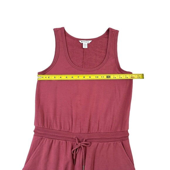 Athleta Red Sleeveless Romper - Picture 5 of 6